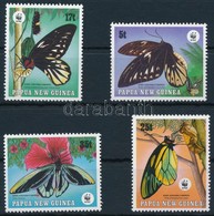 ** 1988 WWF Pillangók Sor,
WWF Butterflies Set
Mi 574-577 - Altri & Non Classificati