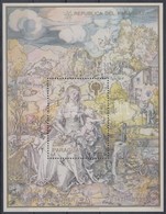 ** 1980 Szűz Mária állatokkal Körülvéve, Dürer Festmény Blokk Mi 357 - Autres & Non Classés