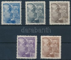 ** 1939 Franco Mi 835-839 - Other & Unclassified