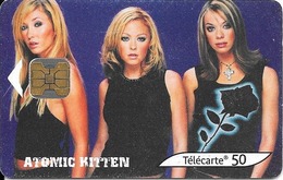 TC-PUBLIC°-F1238A-50U-OB2-N°Gras-08/02-ATOMIC KITTEN-TBE - 2002