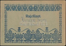 Vincze Imre: Akt Vázlatok 1933. Ceruza. Papír. Vázlatfüzetben 7 Db, Nagyrészt Akt Rajz .25x17 Cm - Sonstige & Ohne Zuordnung