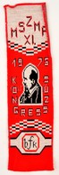 1975 MSZMP XI Kongresszus Emlék Sál, 45x12 Cm - Andere & Zonder Classificatie