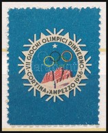 1956 Téli Olimpia Levélzáró - Ohne Zuordnung