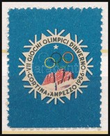 1956 Téli Olimpia Levélzáró - Zonder Classificatie