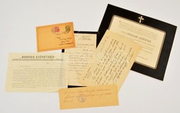 1902-1940 6 Db Felvidéki Papír (halotti értesítő, Levelezőlap, Levelek, Stb.) - Non Classificati