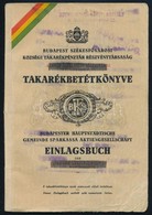 1946 Budapest Székesfővárosi Községi Takarékpénztár Részvénytársaság Takarékbetétkönyve - Non Classificati