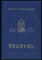 1993 Fényképes Magyar útlevél, Olasz, Egyiptomi, Osztrák, Stb. Bejegyzésekkel - Zonder Classificatie