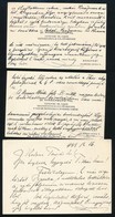 1927-1934 Ranschburg Pál (1870-1945) Elme- és Idegorvos, Pszichológus 46 Db Levele, Levelezőlapja, Névjegye, Stb., Saját - Sin Clasificación