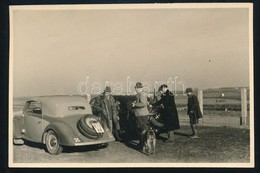 1943 Hortobágy, Vadászat, Hátoldalon Feliratozott Fotó, 9,5×14,5 Cm - Altri & Non Classificati