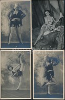 Cca 1940-1950 Táncosnők, 6 Db Fotó, Az Egyik Hátulján Feliratozva, 9×14 Cm - Sonstige & Ohne Zuordnung