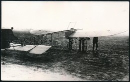 Cca 1909 Blériot XI, A Francia Louis Blériot Repülőgépe, Modern Előhívás, 9×14 Cm - Andere & Zonder Classificatie