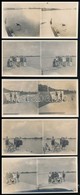 Cca 1920 Sztereo Fényképek, 9 Db Vintage Fotó, 6x12 Cm - Andere & Zonder Classificatie