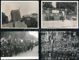 5 Db Fotó A Szocializmus Korszakából, 9×12 Cm - Autres & Non Classés