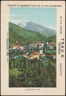 Trau K. Cs. és Kir. Udvari Szállító, Bécs, Színes Litho Kártya - Publicités