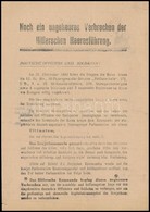 1944 A Német Katonákhoz Szóló Ultimátum A Szovjet Hadseregről Német Nyelven - Other & Unclassified