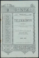 1896-97 A Telekkönyv C. Folyóirat I. évf 2. Száma 64p. - Non Classés