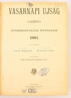 1904 Vasárnapi újság, 51. évf., Teljes évfolyam, Kissé Kopott Félvászon Kötésben - Ohne Zuordnung