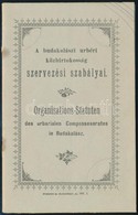 1905 A Budakalászi Úrbéri Közbirtokosság Alapszabályai 16p. Tűzve, Tűzés Elvált, De Szép állapotban - Zonder Classificatie