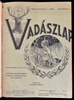 1916, 1919, 1920 A Vadászlap évfolyamainak Számai Könyvbe Kötve - Ohne Zuordnung