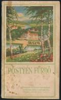 1928 Pöstyénfürdő, Ismertető Füzet, Térképpel, ábrákkal, Díjjegyzékkel - Ohne Zuordnung