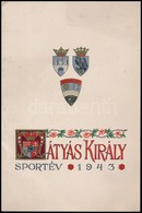 1943 Mátyás Király Sportév Kolozsvár Műsor és Versenyrend - Zonder Classificatie