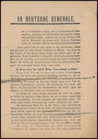 1944 A Német Katonákhoz Szóló Hitler Ellenes Német Nyelvű Röplap - Non Classificati