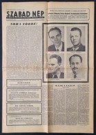 1956 Szabad Nép. A Magyar Dolgozók Pártjának Központi Lapja. 1956. Október 6., XIV. évf. 278. Sz. Bp., Szikra-ny., 4 P.  - Ohne Zuordnung