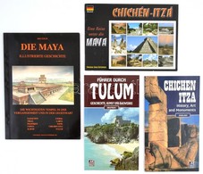 4 Db Maja Kultúrával Kapcsolatos Turisztikai Kiadvány - Non Classificati