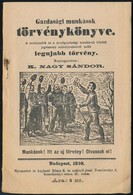 1898 Gazdasági Munkások Törvénykönyve 80p. Tűzve. - Zonder Classificatie