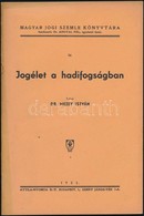 Mezei István: Jogélet A Hadifogságban. Bp., 1932 Attila Nyomda. 32p. - Non Classificati