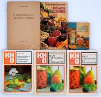 Vegyes Könyvtétel, 6 Db: 
Faragó Baba: A Főzőkanáltól Az Estélyi Ruháig. Bp.,1947, (Igazság-ny.), 131+2 P. A Kötött Rova - Non Classés