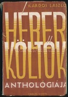 Kardos László: Héber Költők Antológiája. Bp., [1947], Farkas Lajos. Papírkötésben, Jó állapotban. - Unclassified