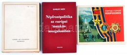 Vegyes Könyv Tétel: Antique Intaglios (Leningrad, 1976); Komját Irén: Népfrontpolitika Az Európai Munkásmozgalomban (Bp. - Ohne Zuordnung