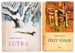 Fekete István 2 Műve: 
Lutra.;Őszi Vásár. Bp., Bp., 1965-1970, Móra. Kiadói Félvászon-kötés, Kiadói Papír Védőborítóban, - Non Classificati