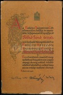 Az Erdélyi Helikon Magyarországi Barátainak Aranykönyve 1937. Kolozsvár, 1937, Erdélyi Szépmíves Céh. Kiadói Papírkötés, - Zonder Classificatie