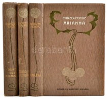 3 Könyv - Herczeg Ferenc: Szabolcs Házassága; Arianna; Szabolcs Házassága. Bp., 1904, 1905, 1906, Singer és Wolfner. Kia - Non Classificati