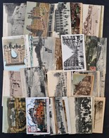 ** * Kb. 107 Db RÉGI Francia Városképes Lap, Vegyes Minőség / Cca. 107 Pre-1945 French Town-view Postcards, Mixed Qualit - Non Classés