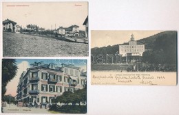 ** * 15 Db RÉGI Német és Cseh Városképes Lap / 15 Pre-1945 German And Czech Town-view Postcards - Non Classés