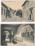 ** * 13 Db RÉGI Svájci Városképes Lap / 13 Pre-1945 Swiss Town-view Postcards - Ohne Zuordnung