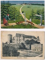 ** * 7 Db RÉGI Lengyel Városképes Lap / 7 Pre-1945 Polish Town-view Postcards - Zonder Classificatie