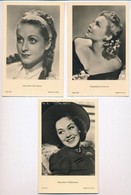 ** 5 Db RÉGI Használatlan Külföldi Színész Képeslap / 5 Unused Pre-1945 Foreign Actor Motive Postcards - Zonder Classificatie