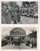 ** 2 Db RÉGI Használatlan Irredenta, Bevonulási Képeslap: Párkány és Galánta / 2 Unused Entry Of The Hungarian Troops Po - Ohne Zuordnung