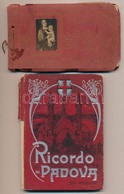 ** 2 Db RÉGI Leporellofüzet: Ars Florentiae és Padova, Vegyes Minőség / 2 Pre-1945 Leporello Booklets: Ars Florentiae An - Zonder Classificatie