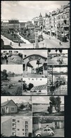 ** * 51 Db MODERN Magyar Fekete-fehér Városképes Lap / 51 Modern Black And White Hungarian Town-view Postcards - Unclassified