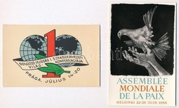 ** 4 Db MODERN Propaganda Motívumlap / 4 Modern European Propaganda Motive Postcards - Non Classés