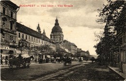 T2 1911 Budapest VI. Váci Körút (Bajcsy-Zsilinszky út), üzletek, Bazilika - Zonder Classificatie