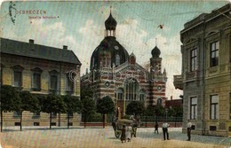 T3 1910 Debrecen, Izraelita Templom, Zsinagóga. Dr. Trenkler Co. 1906. Deb. 10. (EK) - Ohne Zuordnung