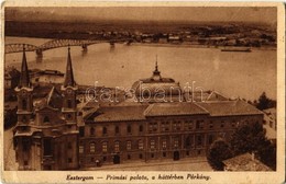 * T3 1933 Esztergom, Prímási Palota, A Háttérben Párkány (Stúrovo) (EK) - Non Classificati