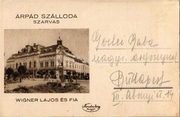 * T2/T3 Szarvas, Wigner Lajos és Fia Árpád Szállodája - Non Classificati