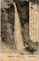 T2/T3 1902 Biharfüred, Stana De Vale, Stina De Vale; Szerenád Esés / Waterfall (apró Lyuk / Tiny Pinhole) - Ohne Zuordnung